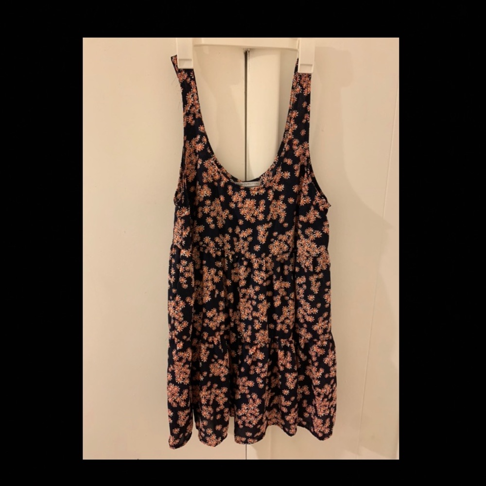 UO Michelle Tiered Ruffle Romper